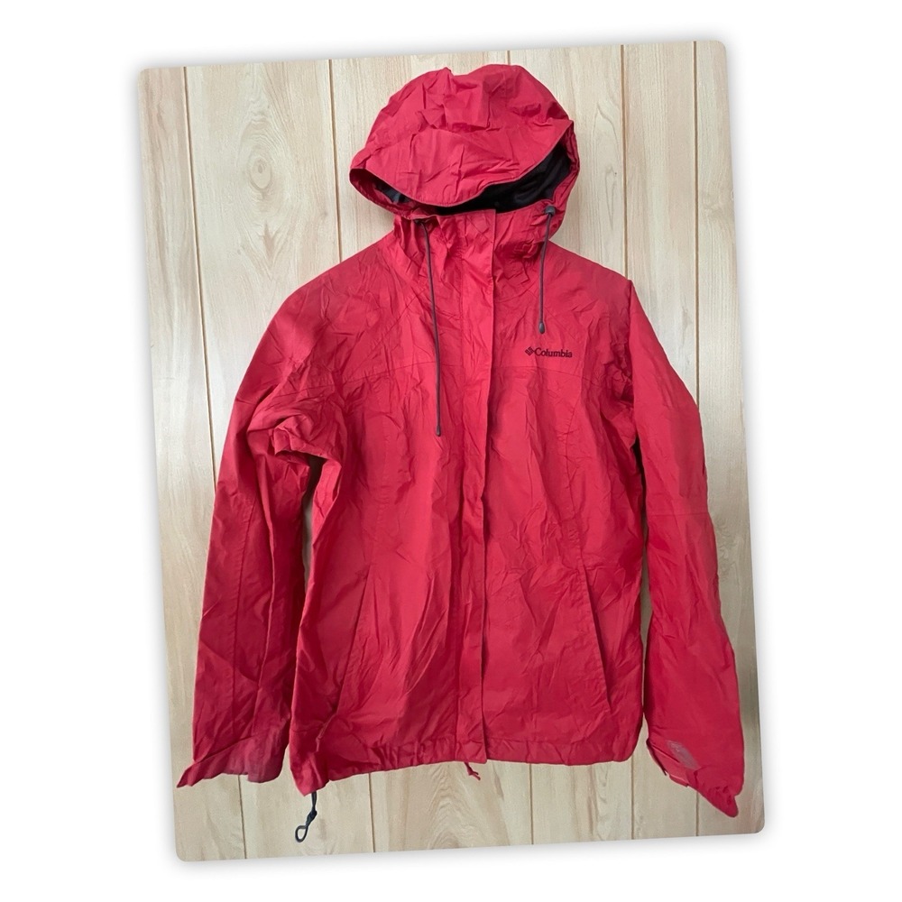 Columbia hooded women windbreaker jacket, Size: S